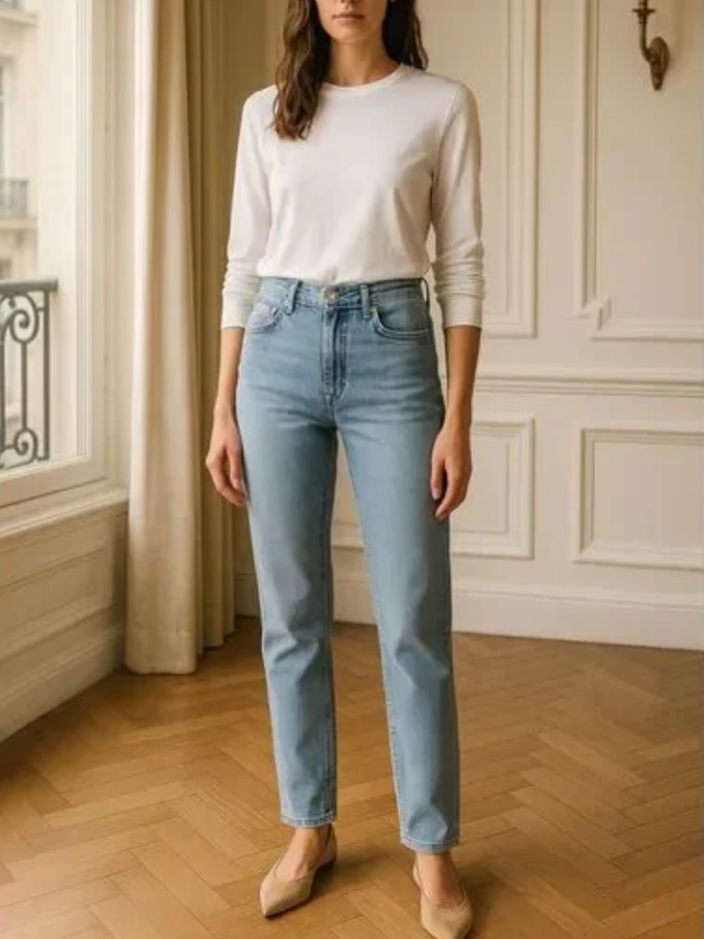 Rails The Merlose classic slim light blue jeans